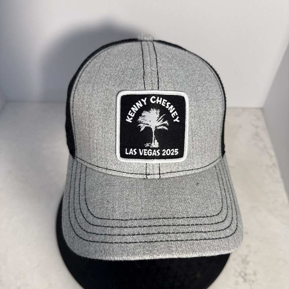 Kenny Chesney Las Vegas 2025 Trucker Snapback Cap Hat NWOT